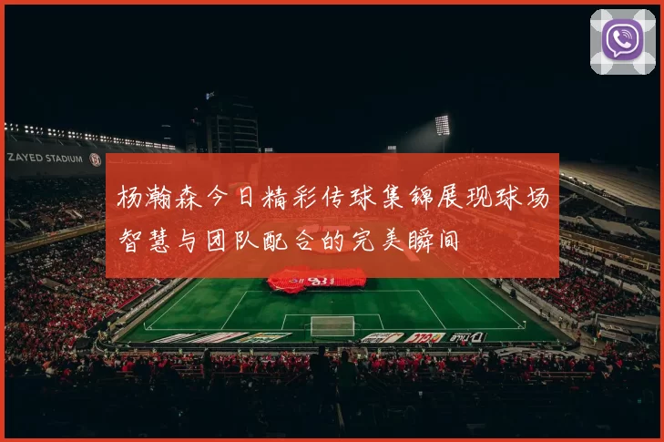 杨瀚森今日精彩传球集锦展现球场智慧与团队配合的完美瞬间